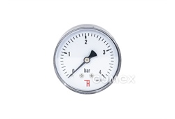 MANOMETER UND VAKUUMMETER STANDARD - ANSCHLUSS HINTEN